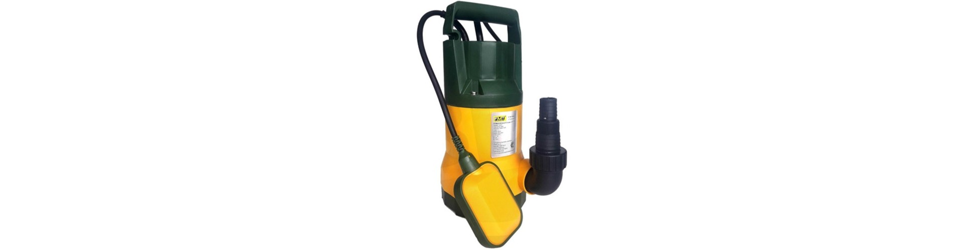 ELECTROBOMBA SUMERGIBLE - BDP-400 - 400 W - 100 L/M - FMT