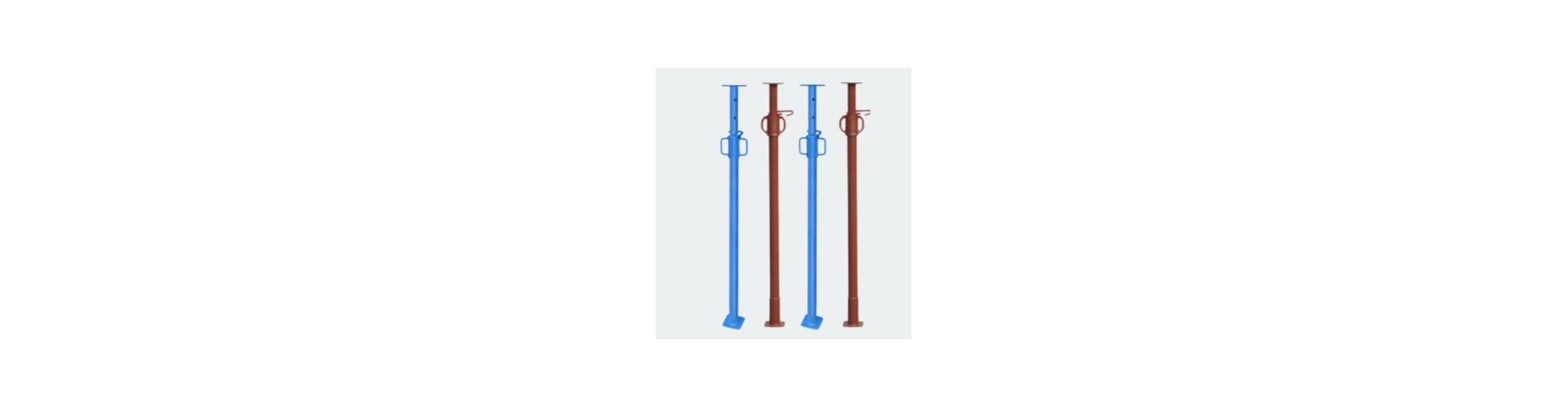 PUNTAL TELESCOPICO REGULABLES 1.70 MTS A 3.05 MTS MMQ