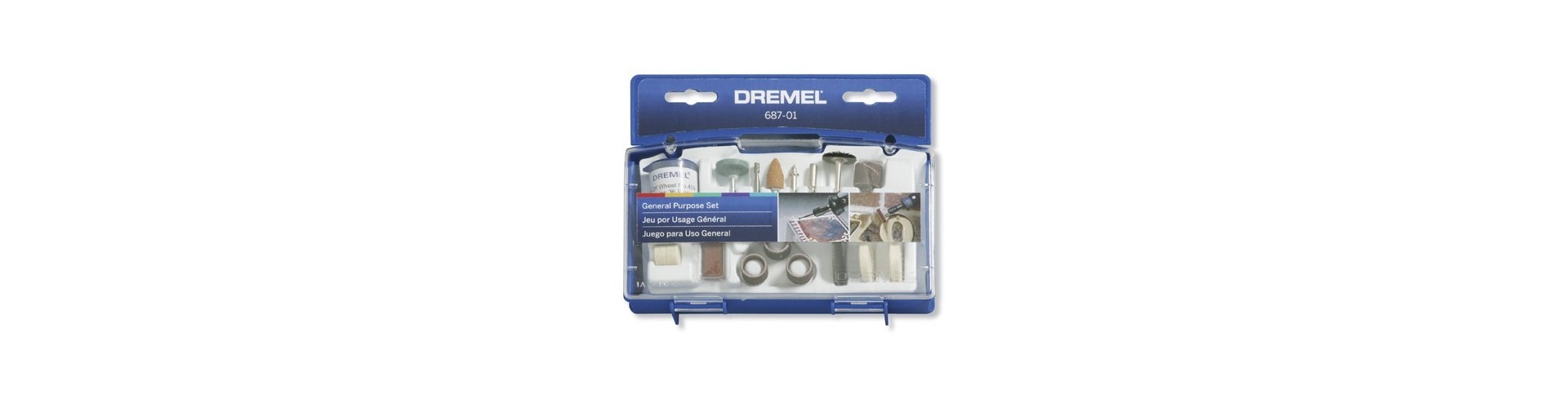 KIT ACCESORIOS 687 - 01 52 PZAS DREMEL