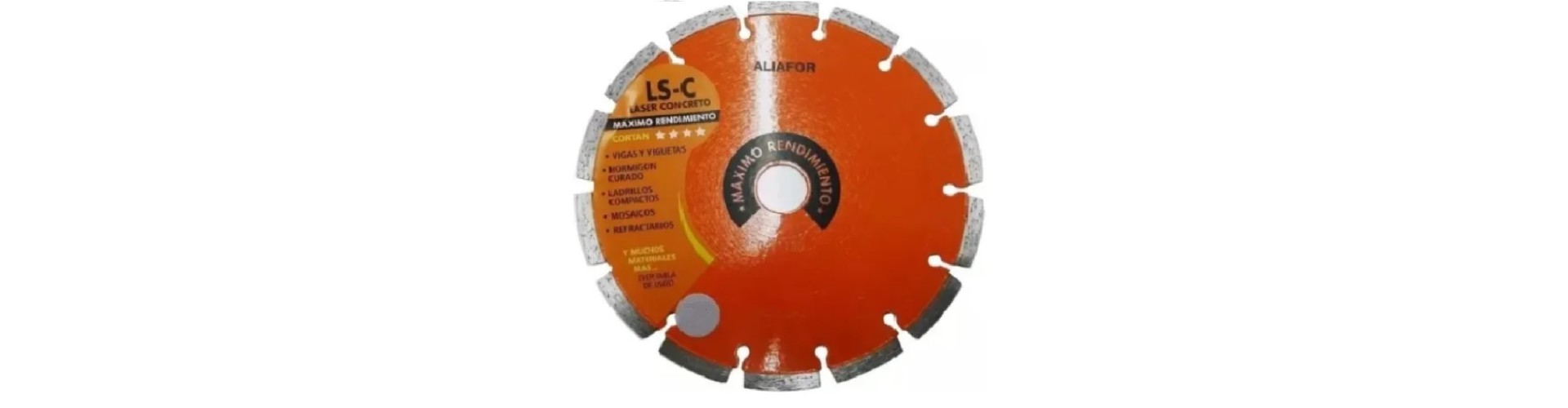 DISCO DIAMANTADO  LS-C  MAXIMO RENDIMIENTO 4.5 ALIAFOR