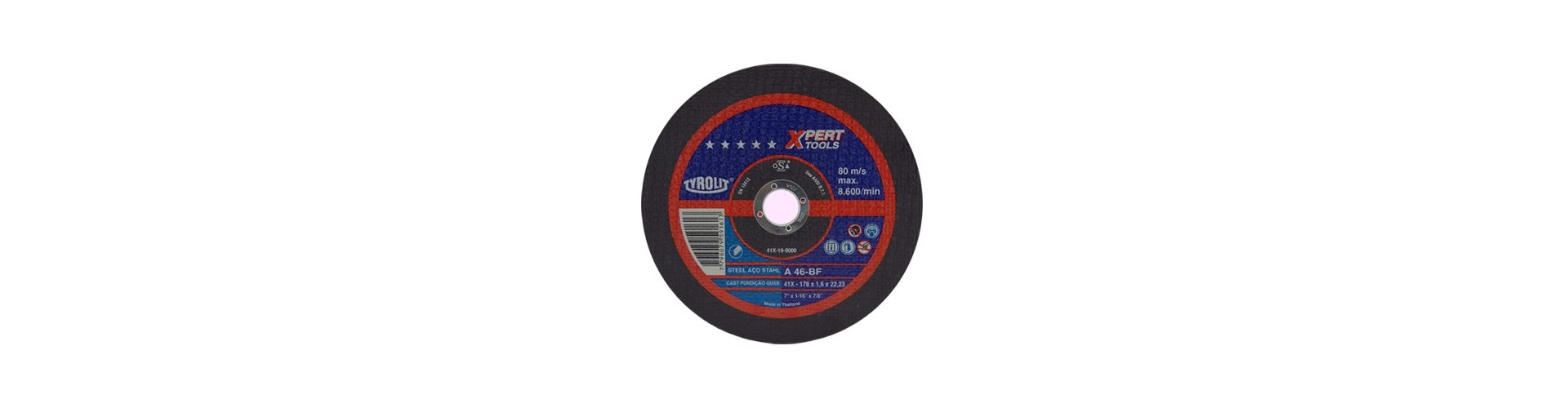 DISCO DE CORTE XPERT TOOLS 178X1.6X22.2 TYROLIT