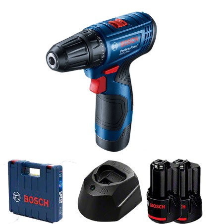 TALADRO ATORNILLADOR GSR 120-LI - C/ CARG - C/2BAT 12 V - 1500 RPM BOS