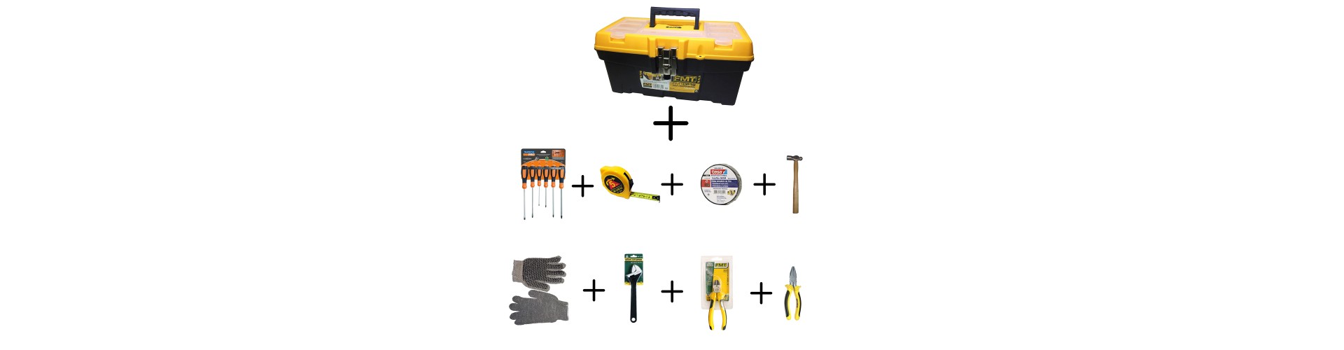 CAJA DE HERRAMIENTAS FMT CP16 + ACCESORIOS