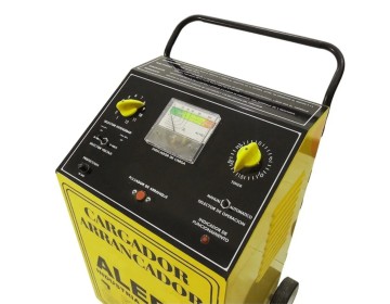 CARGADOR / ARRANCADOR DE BATERIAS REG. 12 PUNTOS 12-24V - 100/500AMP F