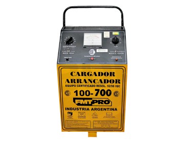 CARGADOR / ARRANCADOR DE BATERIAS REG. 12 PUNTOS 12-24V - 100/700AMP F