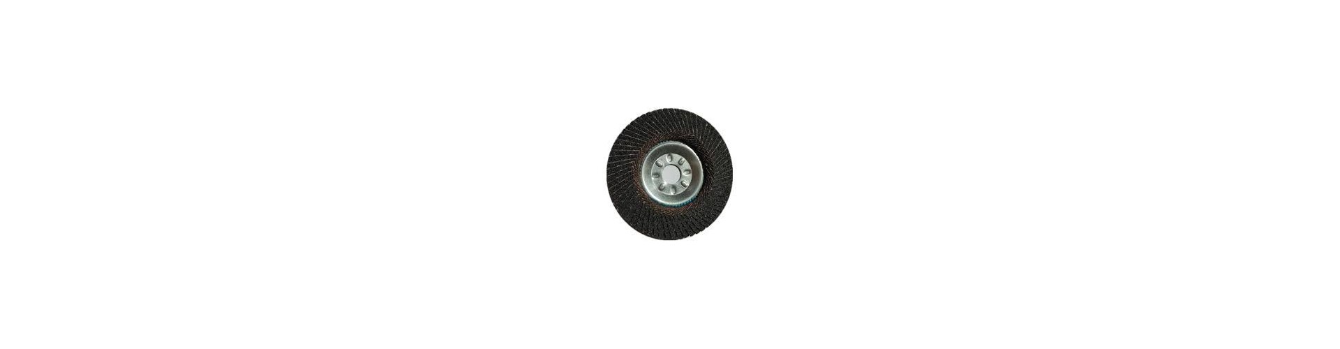 DISCO FLAP  ZIRCONIO - CONVEXO - FIBRA 115 X 22 X GR120 TYROLIT