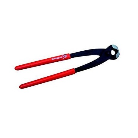 TENAZA ARMADOR CORTE ENTERO C/DIPING 225 - 9 BIASSONI