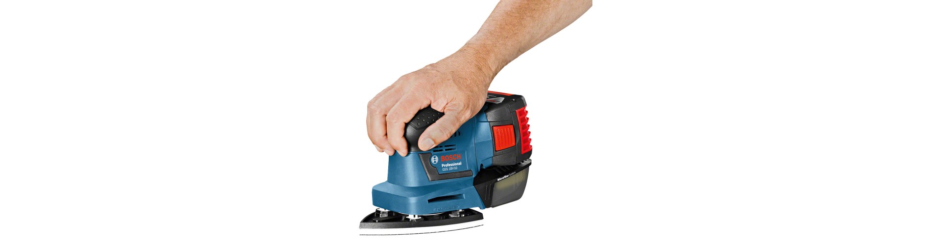 LIJADORA ORBITAL GSS 14.4V-LI - S/ BAT 115 X 140 MM BOSCH