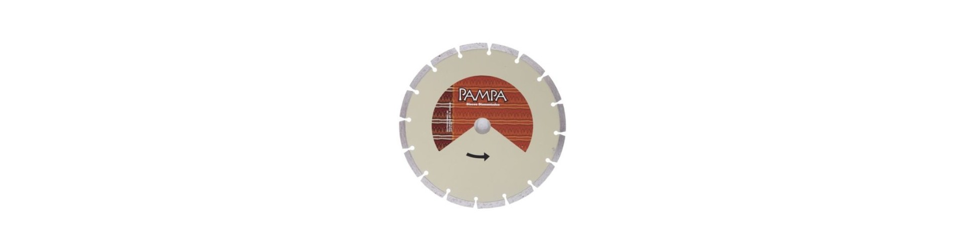 DISCO DIAMANTADO PAMPA SEGMENTADO Ø 4.5 ALIAFOR