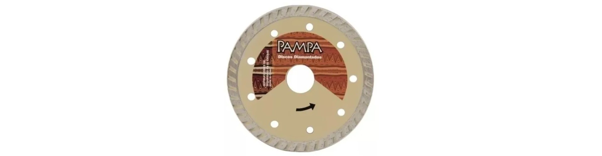 DISCO DIAMANTADO PAMPA TURBO Ø 4.5 ALIAFOR