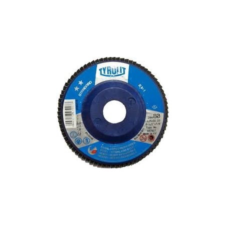 DISCO FLAP ZIRCONIO - PLANO - NYLON 115 X 22 X GR120 TYROLIT