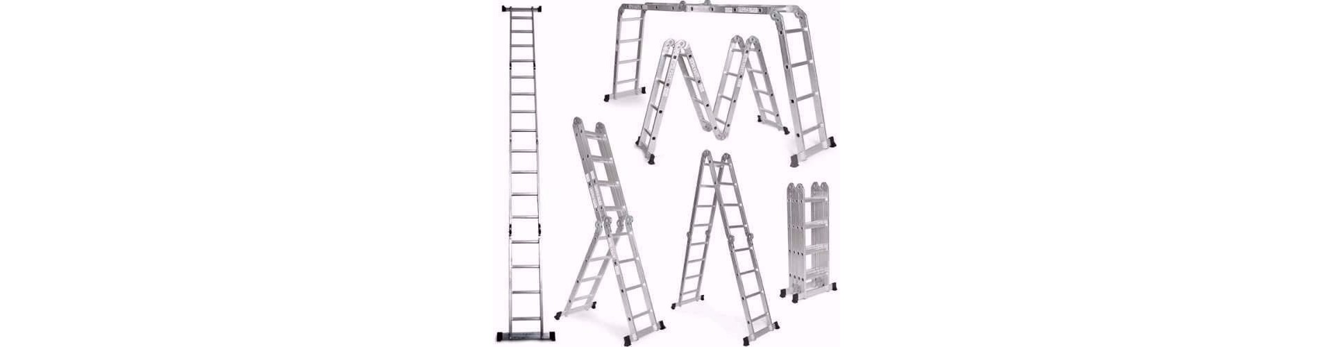 ESCALERA ALUMINIO FMT ARTICULADA 4 TRAMOS - 7 POS. 16 ESC.