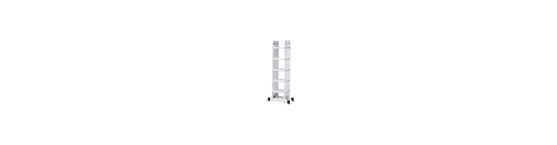 ESCALERA ALUMINIO ARTICULADA 4 TRAMOS - 7 POS. 20 - FMT