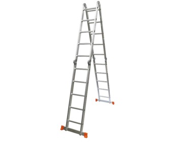 ESCALERA ALUMINIO ARTICULADA 4 TRAMOS - 7 POS. 20 - FMT