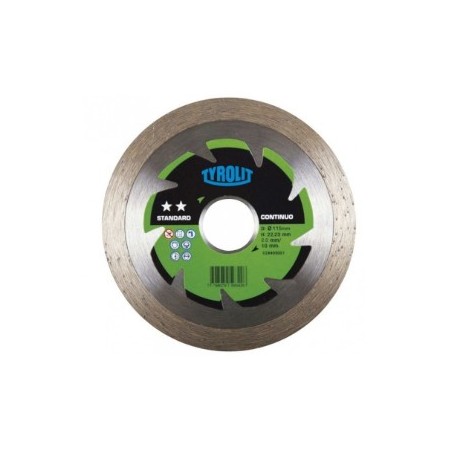 DISCO DIAMANTADO CONTINUO 4.3 X 10 MM TYROLIT