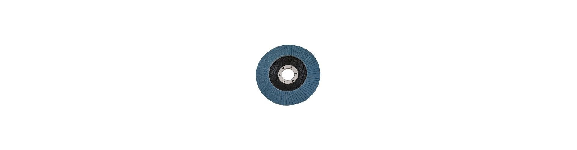 DISCO FLAP  ZIRCONIO - PLANO - FIBRA 180 X 22 X GR80 TYROLIT