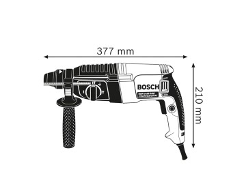 ROTOMARTILLO GBH 2/26 DRE - SDS PLUS 800W - 3 J - 2.7 KG BOSCH