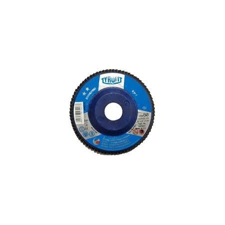 DISCO FLAP  ZIRCONIO - CONVEXO - FIBRA 115 X 22 X GR80 TYROLIT