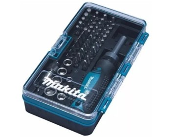 SET DE PUNTAS DE ATORNILLAR + ATORNILLADOR 47 PZS MAKITA