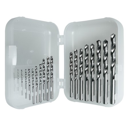 JUEGO DE MECHAS ACERO RAPIDO 19 PZAS - 1 A 10 MM TRAMONTINA