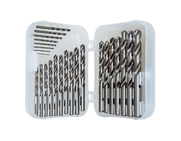 JUEGO DE MECHAS ACERO RAPIDO 25 PZS 1 A 13 MM TRAMONTINA