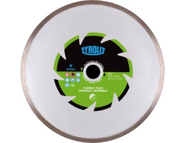 DISCO DIAMANTADO - BASIC - CONTINUO - 180 X 2.3 X 22.23 MM - TYROLIT