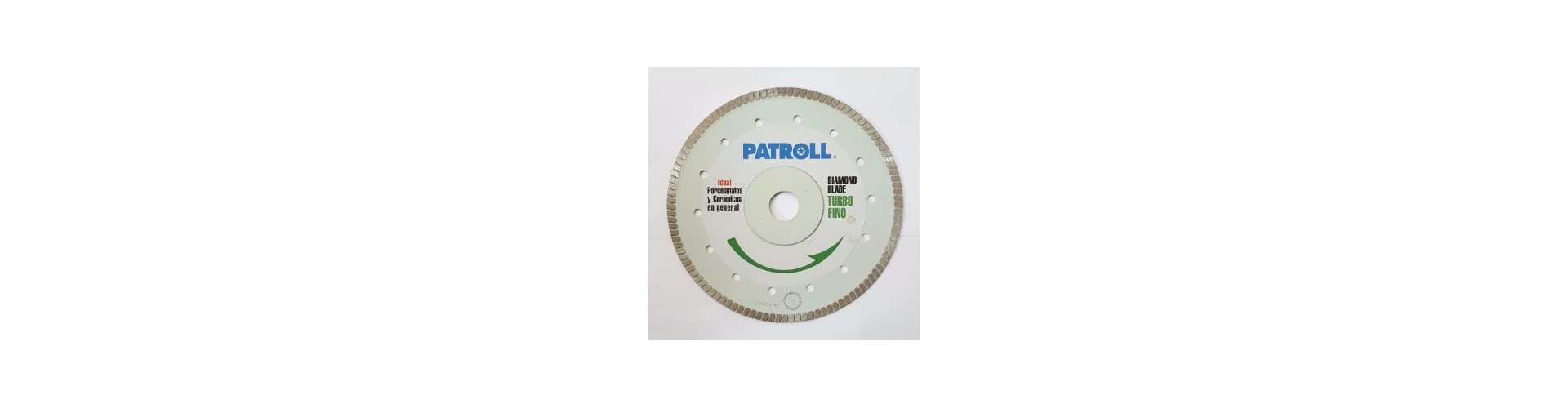 DISCO DIAMANTADO - TURBO - FINO - PT-7 - 7  - PATROLL