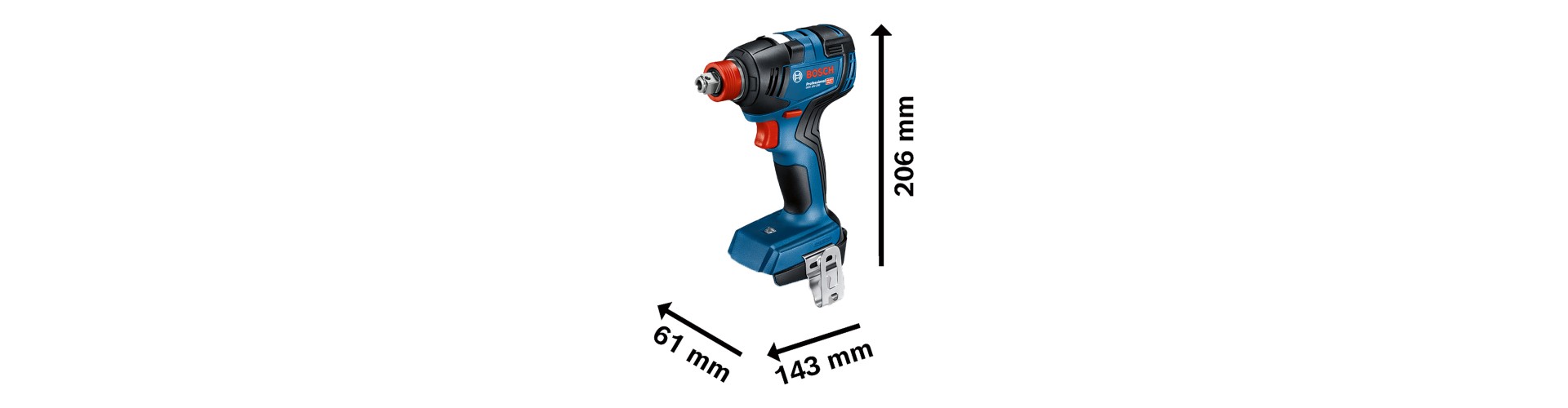 LLAVE DE IMPACTOLLAVE DE IMPACTO GDX 18V-200 S/BAT S/CARG 18V BOSCH
