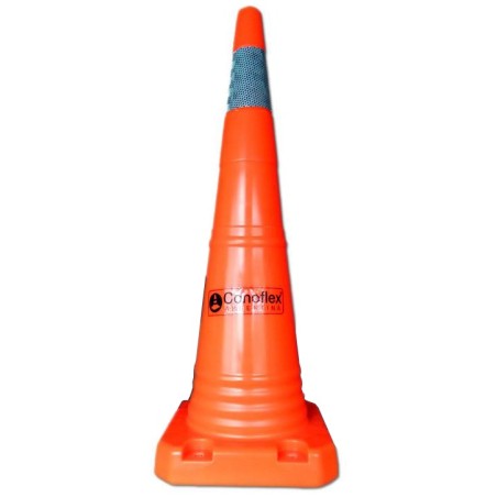 CONO KING CONE  C/2 REFLECTIVO 70 CM  1.6 KG C/MEMORIA CONOFLEX