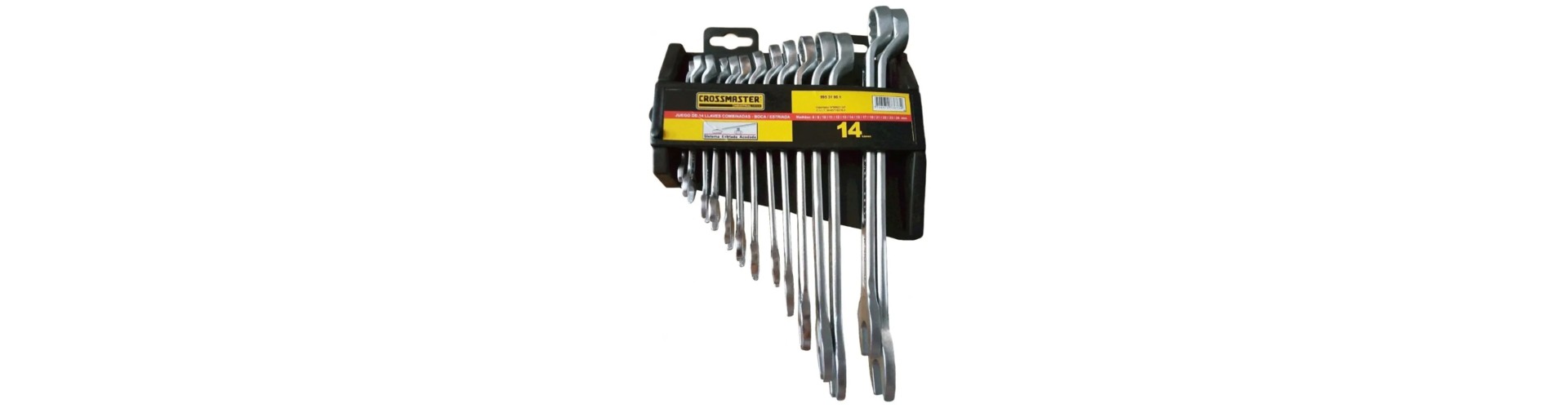 JUEGO LLAVES COMBINADAS 14 PZAS 8 A 24 MM CROSSMAN
