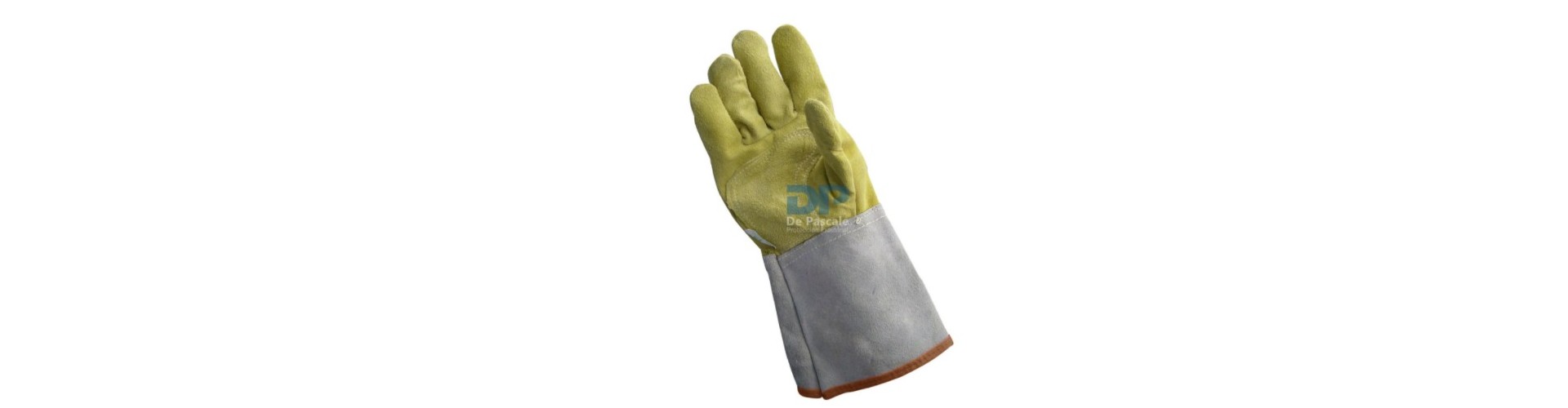 GUANTE DESCARNE AMARILLO LARGO DE PASCALE