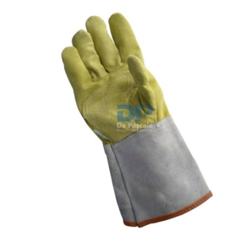 GUANTE DESCARNE AMARILLO LARGO DE PASCALE