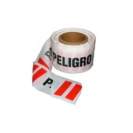 CINTA DEMARCATORIA PELIGRO 200 METROS BI PACK
