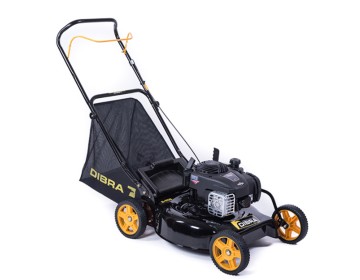 CORTADORA CESPED R65N - C/BOLSA - 9 POS CORTE 3.5 HP B&S - 20 DIBRA