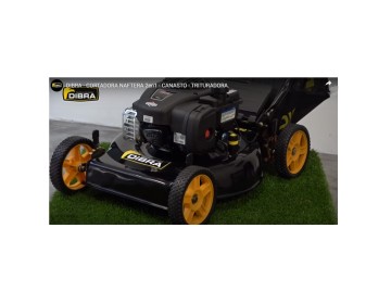 CORTADORA CESPED R65N - C/BOLSA - 9 POS CORTE 3.5 HP B&S - 20 DIBRA