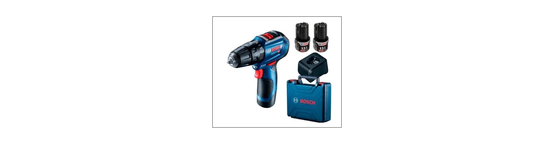 TALADRO ATORNILLADOR GSB 12V-30 12V - 2.0 AH - 08 MM BOSCH