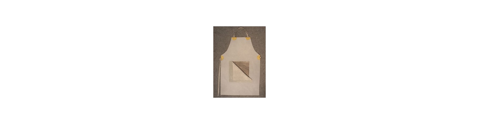 DELANTAL DESCARNE REFUERZO PLOMO 0.5MM 60X90 DE PASCALE