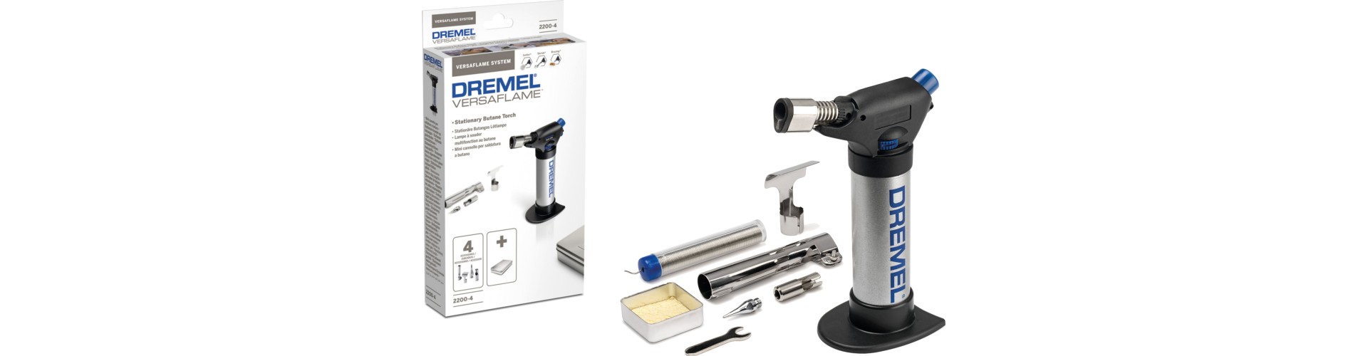 SOLDADOR MULTIFUNCION 2200-01 - VERSAFLAME 8 ACCESORIOS - DREMEL