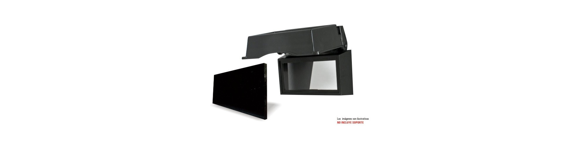 VIDRIO COLOR RECTANGULAR DIN 13 LIBUS