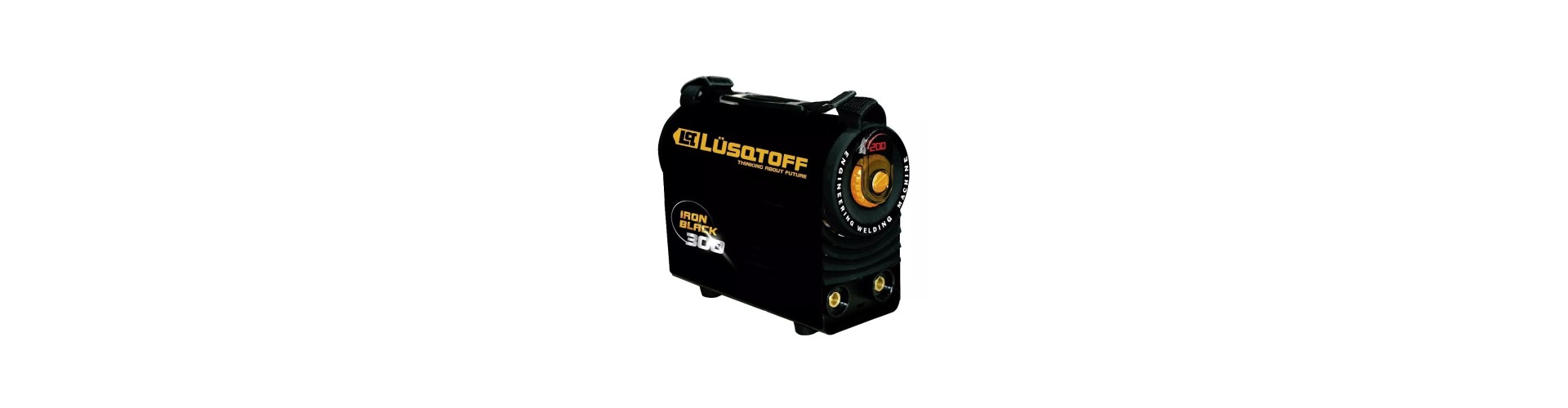 SOLDADORA - INVERTER - IRON BLACK 300 - 220 AMP - 220V - LUSQTOFF