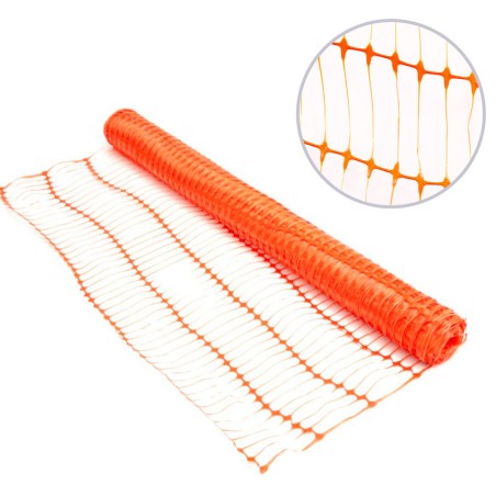 MALLA ADVERTENCIA NARANJA - MALLA FORD 1 X 45 MTS - 60 GRS VICSA