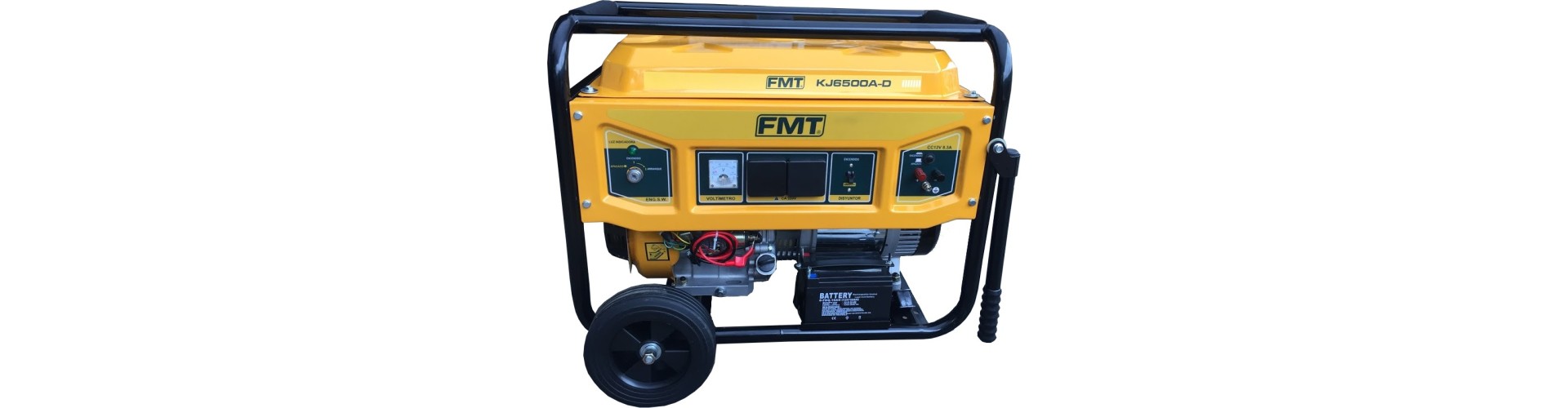 GRUPO ELECTROGENO KJ6500A-D 5000W-13 HP - 220V FMT