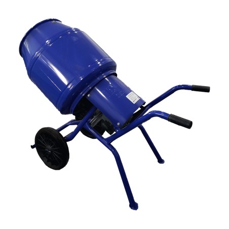 HORMIGONERA C/MOTOR 1HP RUEDA MACIZA 150 LTS ISFRA