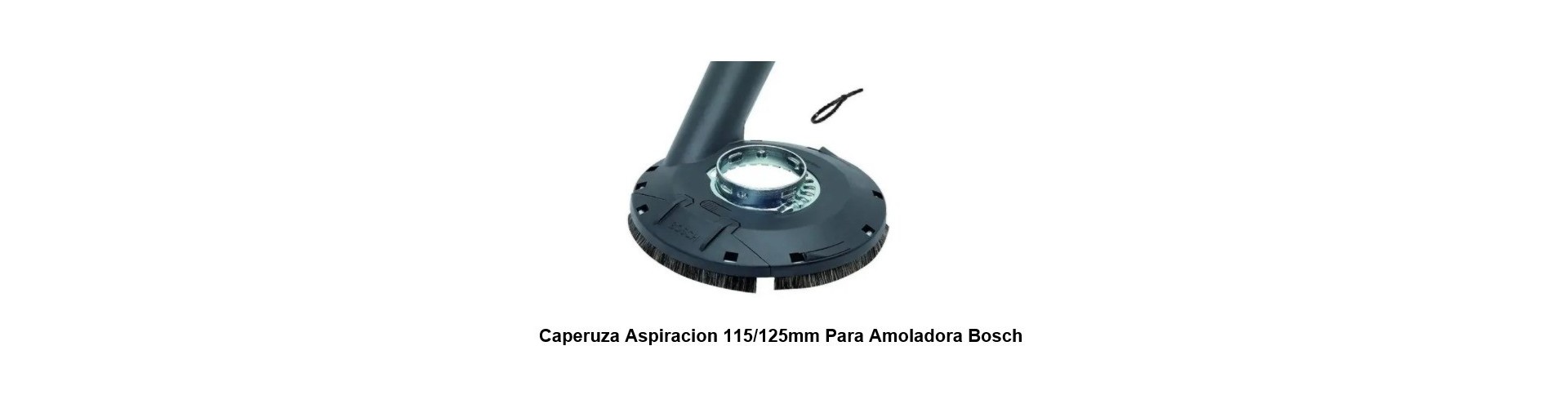 CAPERUZA P/ ASPIRACION AMOLADORA ANGULAR BOSCH