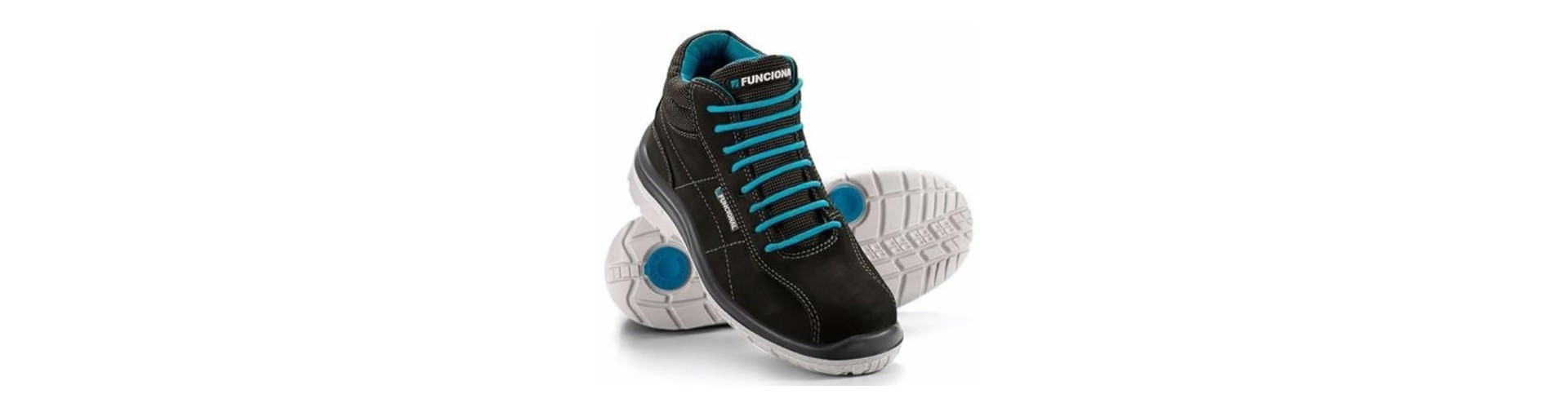 BOTIN CAPRI - NEGRO TALLE 42 - C/PUNT ALUM FUNCIONAL