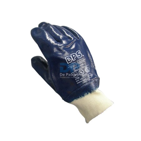 GUANTE NITRILO AZUL - BAÑO COMPLETO P/ELASTICO DE PASCALE