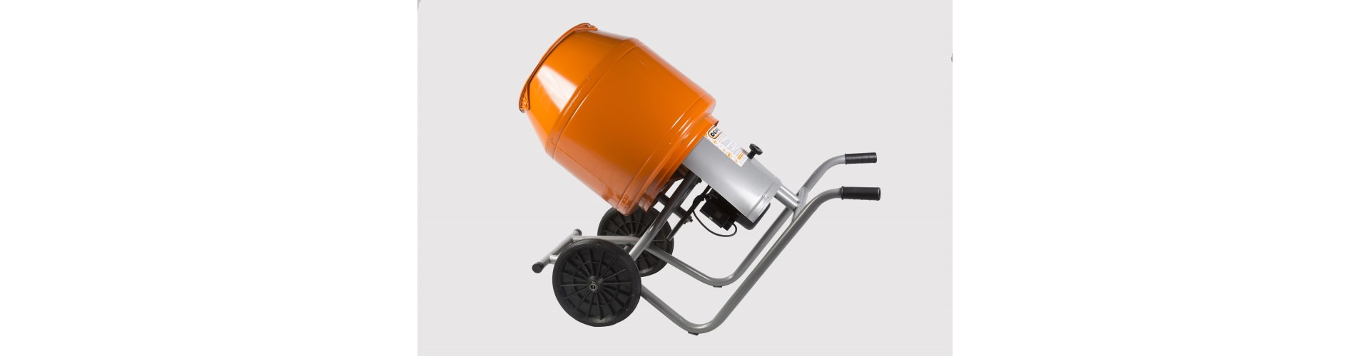 HORMIGONERA C MOTOR 130 LTS MOT WEG 1/2 HP MACIZA DEPER