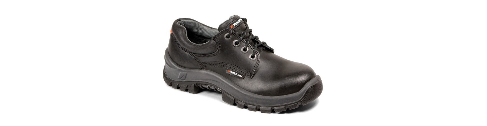 ZAPATO PRUSIANO IRON - CUERO BOX NEGRO TALLE 41 - C/ PUNTERA FUNCIONAL