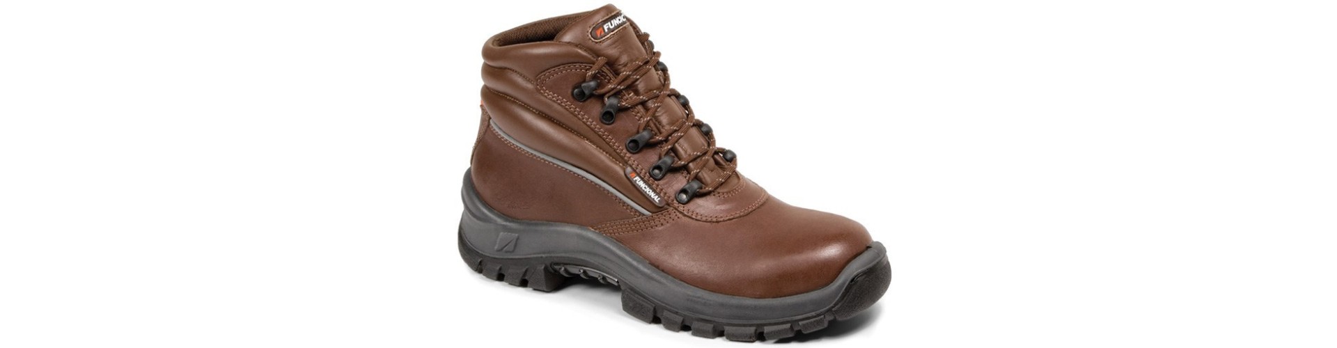 BOTIN FRANCES AURUM - CUERO BOX MARRON TALLE 42 - C/ PUNTERA FUNCIONAL