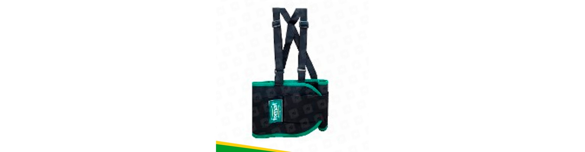 FAJA LUMBAR CON 6 BALLENAS TALLE S NORSEG - FEMAT